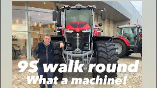 Massey Ferguson 9S.425 first look and the basics - WOW!