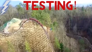 *Original* Dollywood Lightning Rod Test Run REAL