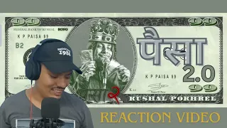 Paisa 2.0 || Ninety Nine || KushalPokhrel  @pokhrelkushal858 react by @thereactionnepal#पैसा2.0