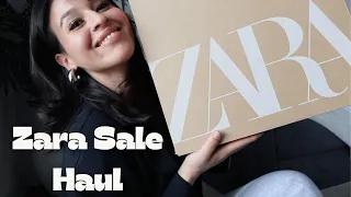 Zara Annual Sale Haul | Try clothes on with me | January 2024