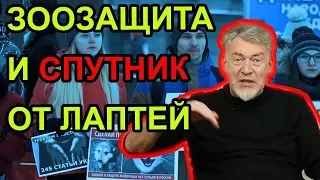 Зоозащита и спутник от Лаптей. Артемий Троицкий