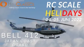 RC SCALE TURBINE BELL 412 BY HELICLASSICS (RC Scale Helicopter Show 2022)
