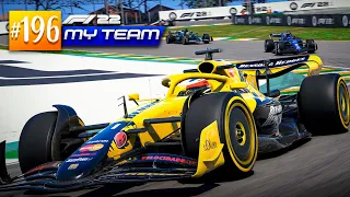 F1 2022 - MY TEAM - GP DO BRASIL 50% - O AUTOMOBILISMO É UMA CAIXINHA DE SURPRESAS! - EP 196