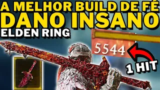 Elden Ring - A MELHOR BUILD DE FÉ DO JOGO (5400 DE DANO EM 1 HIT)!!!!!(MATANDO BOSS EM 3 HIT)!!!!!!!