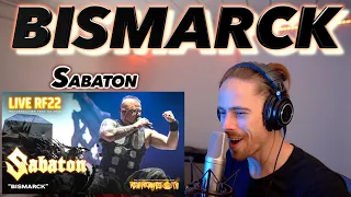 Sabaton - Bismarck (live @Resurrection Fest 2022) FIRST REACTION! (livestream 18/06/2023)