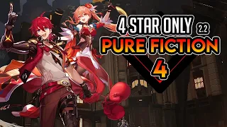 DON'T UNDERESTIMATE LUKA! | 4 STAR ONLY | PURE FICTION 4 [2.2] | Honkai Star Rail