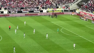 VfB Stuttgart vs Eintracht Frankfurt (superb goal Daichi Kamada)