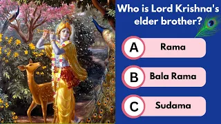 Lord Krishna Quiz 🕉️🙏 : Test Your Knowledge on Shri Krishna #quiz #krishna #lordkrishna