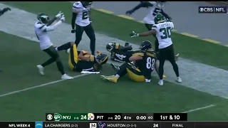 Pickett’s Hail Mary Throw Gets Picked By Jets
