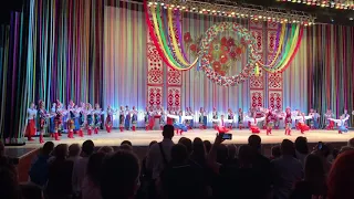 Virsky - legendary Ukrainian national dance ensemble on stage in Kyiv "curtain call" майстри танцю