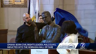 Omaha-born human rights leader Malcolm X inducted into Nebraska Hall of Fame