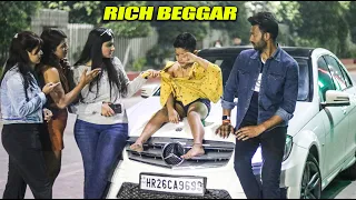 Rich Beggar | Beggar baccha vs Mercedes | Yogendra Sharma