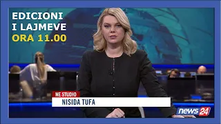 14 shkurt 2024 Edicioni i Lajmeve ne News24 ne studio Nisida Tufa (Ora 11.00)