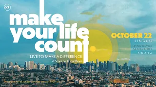 Make Your Life Count: Live To Make A Difference | Paul De Vera