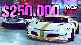 Need for Speed HEAT - $250,000 Budget Build! (Widebody NSX vs ZR1)