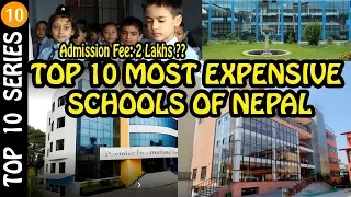 TOP 10 MOST EXPENSIVE SCHOOLS OF NEPAL !! ACM NEPAL !!