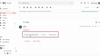 Smart  reply in Gmail (0.5 min)