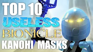 Top 10 Useless BIONICLE Kanohi Masks - TheShadowedOne1