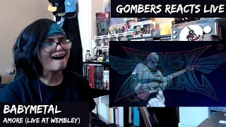 BABYMETAL | Amore (Live at Wembley) REACTION | Gombers Reacts