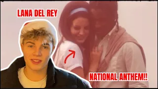 LANA DEL REY - NATIONAL ANTHEM video REACTION!!!