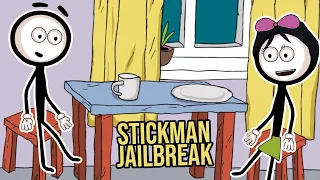 STICKMAN JAILBREAK! STICK GETS ARRESTED IN STICK BILLY PRISON BREAK [ENG SUBS] RU GAMES