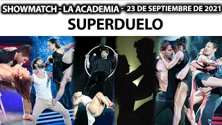 Showmatch - Programa 23/09/21 - SUPERDUELO - 6 parejas compitieron entre sí en el Adagio