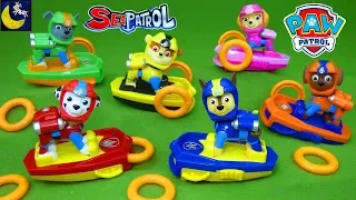 Paw Patrol Sea Patrol Toys Launching Surfboard Vehicles Sub Patroller Chase Marshall Toys