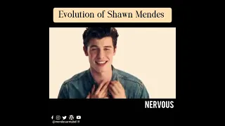 Evolution of Shawn Mendes