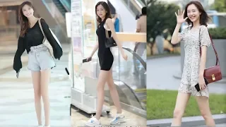 【 Tik Tok China 】 #8  Chinese Girls Fashion Style on The Street!
