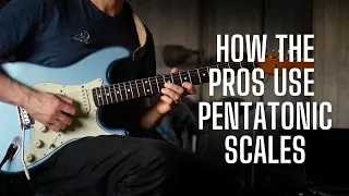 How the PROS Use the Pentatonic Scale - Eric Johnson Lick