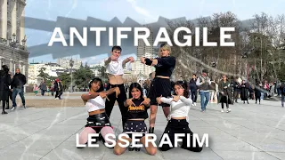 [KPOP IN PUBLIC SPAIN | ONE TAKE] LE SSERAFIM (르세라핌) - 'Antifragile' | Dance Cover by ORBIT X