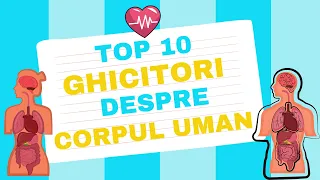 Top 10 Ghicitori despre corpul uman pentru copii