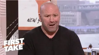 Dana White calls out Oscar De La Hoya for lying in ESPN interview | First Take