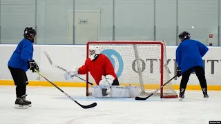 Call Them 'Girls' Not 'Grannies': Meet The Russian Pensioners With Their Own Ice Hockey Team