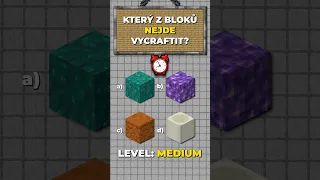 Jak velký Minecraft profík jsi? Kvíz #14