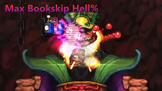 Max Bookskip Hell% 4:55.555 [Spelunky HD]