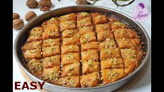 Das einfachste Baklava Rezept der Welt I So einfaches kann jeder Baklava backen I Ramadan Fest