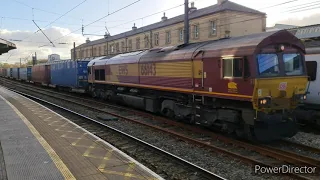 (4K) Trains at Preston Railway Station 13/11/2021