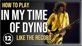 In My Time of Dying - Led Zeppelin | Guitar Lesson