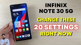 Infinix Note 30 5G : Change These 20 Settings Right Now