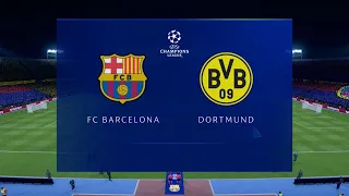 FC Barcelona vs Borussia Dortmund 3-1 | UEFA Champions League - Group F | 27.11.2019