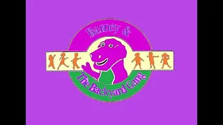 Barney & The Backyard Gang 1990-1991 intro with the Style of B&F Seasons 1-2.