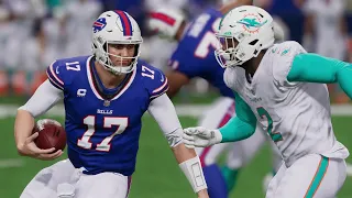 Buffalo Bills vs Miami Dolphins - NFL Week 15 2022 - Full Game Highlights (Madden 23 Sim)