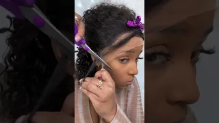 The secret to cutting those pesky ear tabs off of your wig