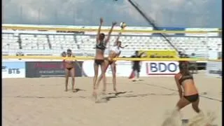 В Анапе завершился первый этап Чемпионата России по пляжному волейболу.