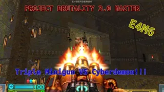 Project Brutality 3.0 Master | Ultimate Doom | Man and a half | E4M6 Gameplay [100% secrets]