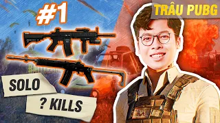 Trâu PUBG Solo - Sấy M416 Không Mù Mắt Sương Sương 10 Kill | Ngài Xin Nhẹ Cái TOP 1 - PUBG