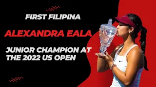 Alexandra Eala Junior Champion 2022 US Open