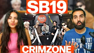 REACTING TO SB19 🔥 "CRIMZONE" LIVE on the Wish USA Bus | REACTION