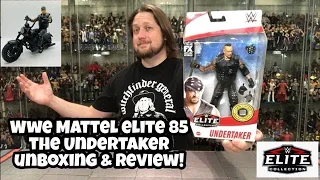 The Undertaker Mattel Elite Series 85 Unboxing & Review! Will He Fit on the Punisher Bike?